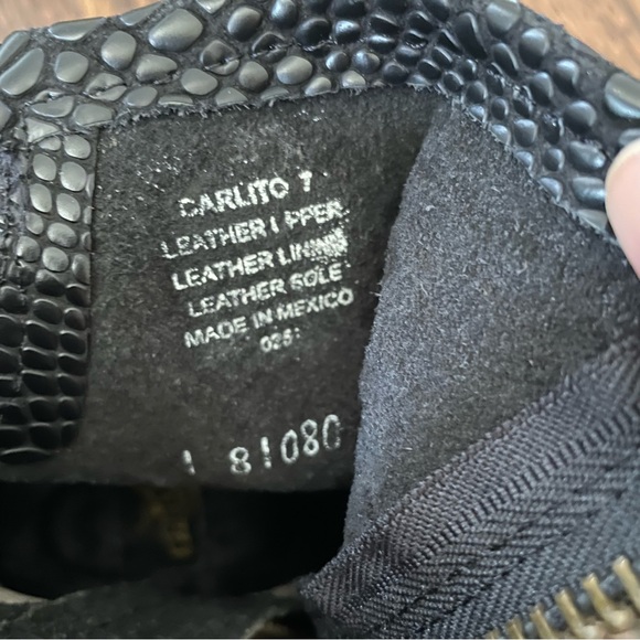 Freebird Carlito Ankle Boot Black Snake 7 - Picture 6 of 6